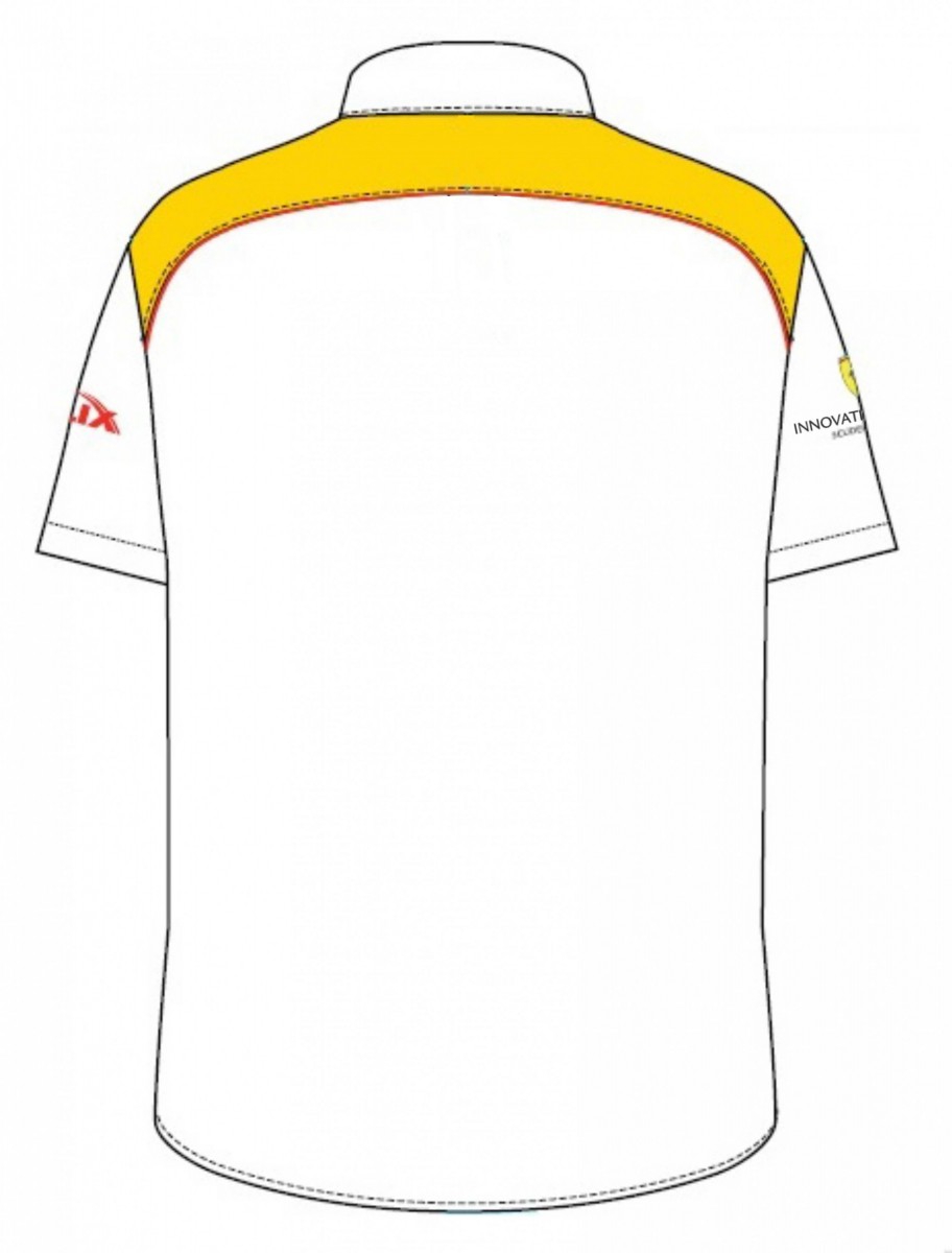 Рубашка мужская с коротким рукавом (белая)