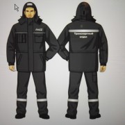 Костюм утепленный (куртка,брюки), ХЛ35/ПЭ65 серый